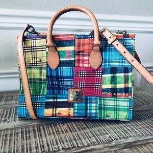 Dooney & Bourke Janine Madras Retired